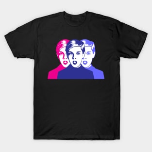 Triple Twiggy | Pop Art T-Shirt